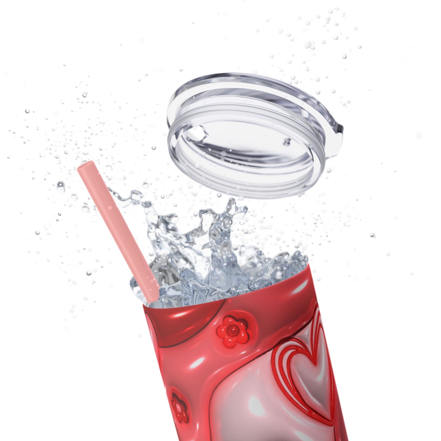 Valentines Day Hearts Tumbler