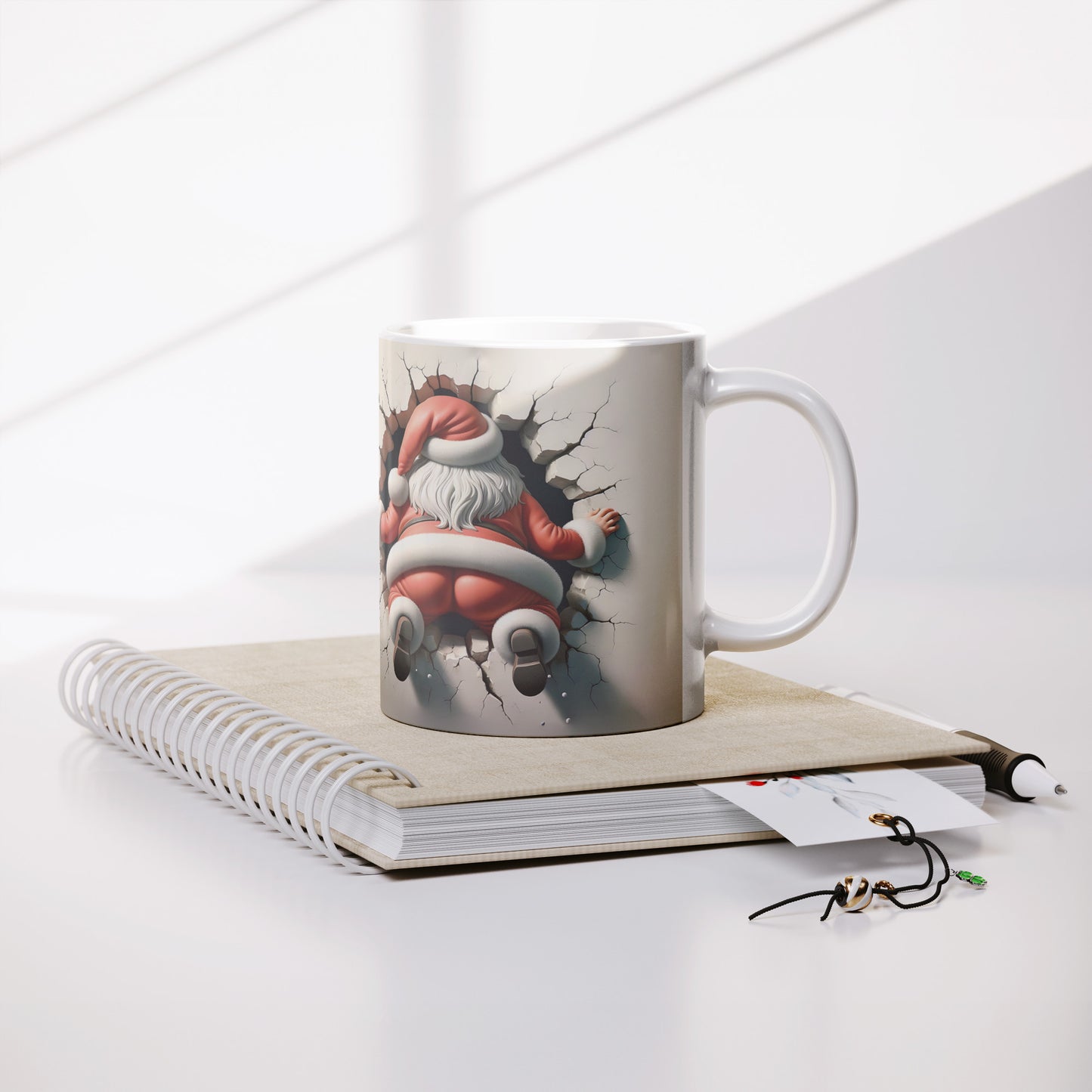 Santa Claus 3D Christmas Mug