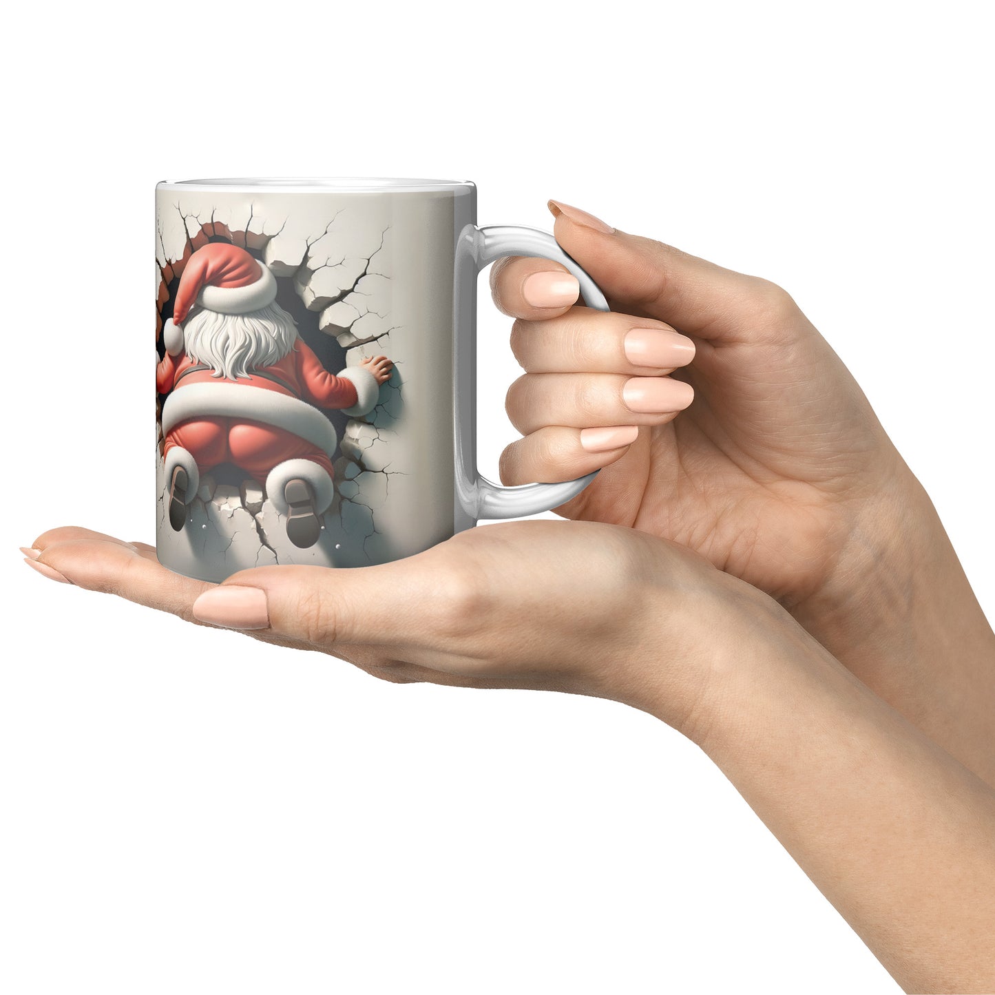 Santa Claus 3D Christmas Mug