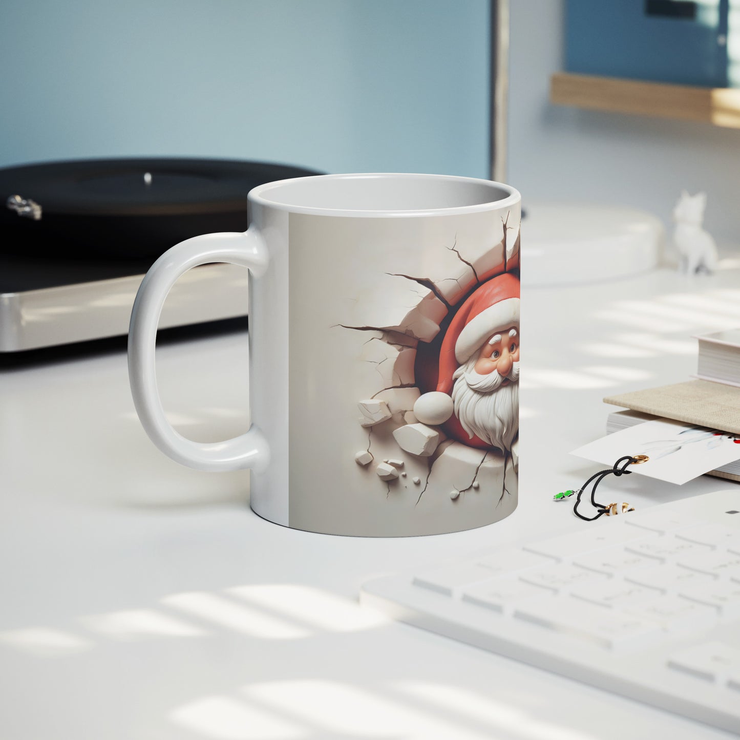 Santa Claus 3D Christmas Mug