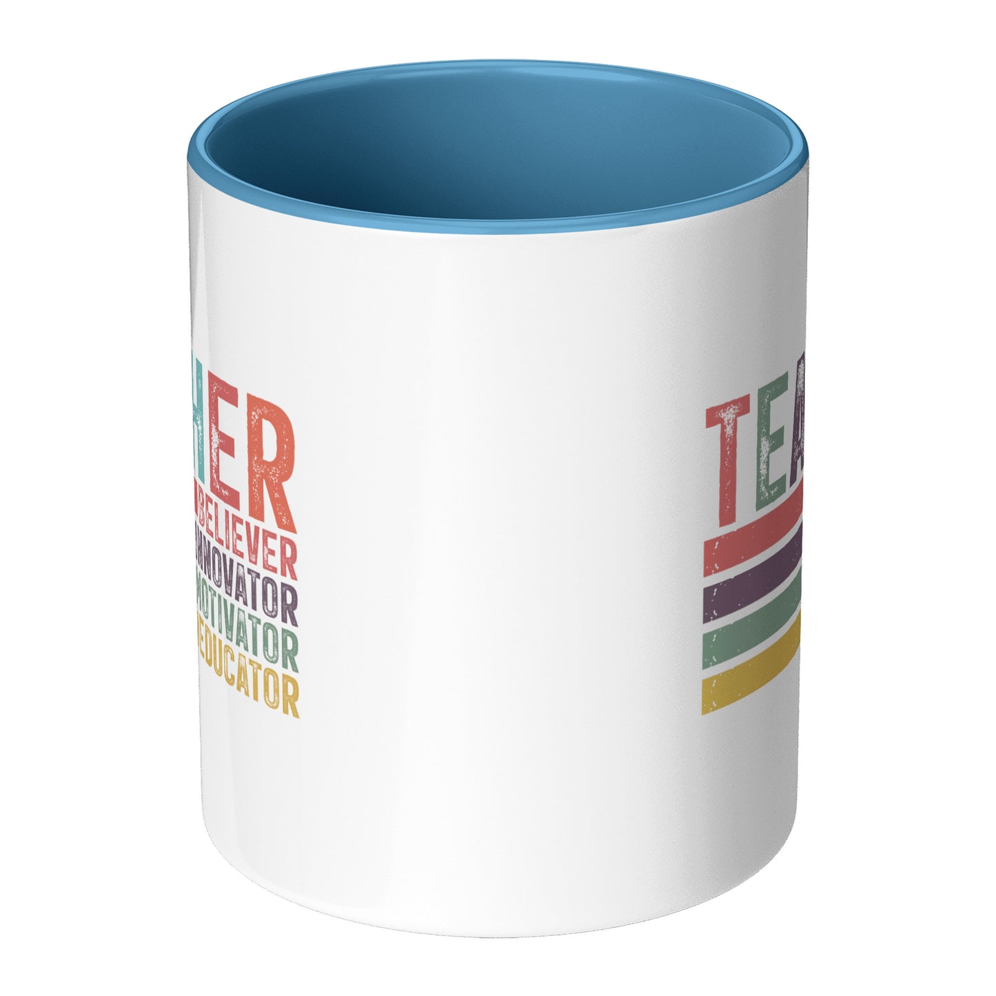 Teacher Mug (Blue Accent)