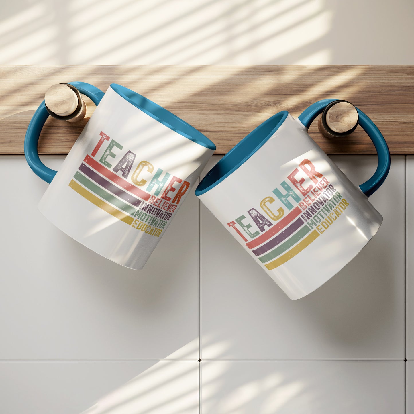 Teacher Mug (Blue Accent)