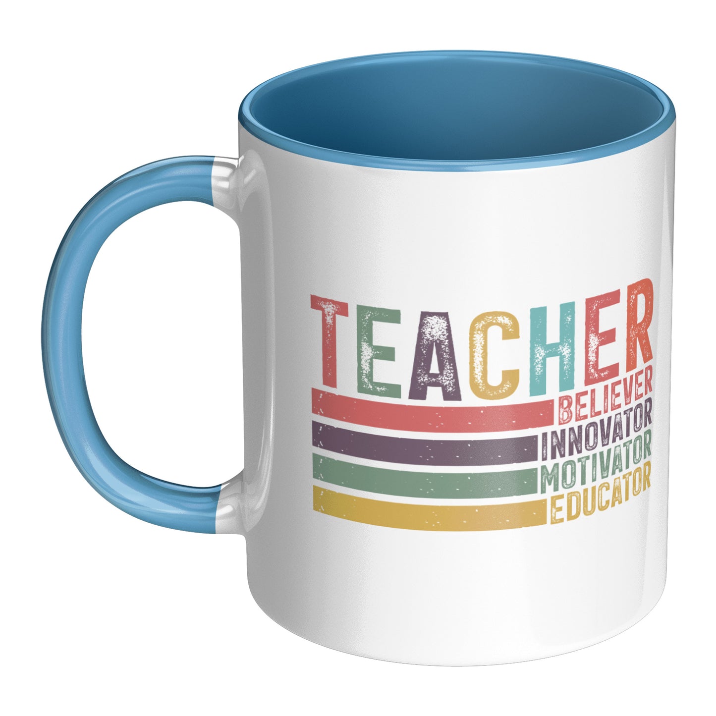 Teacher Mug (Blue Accent)