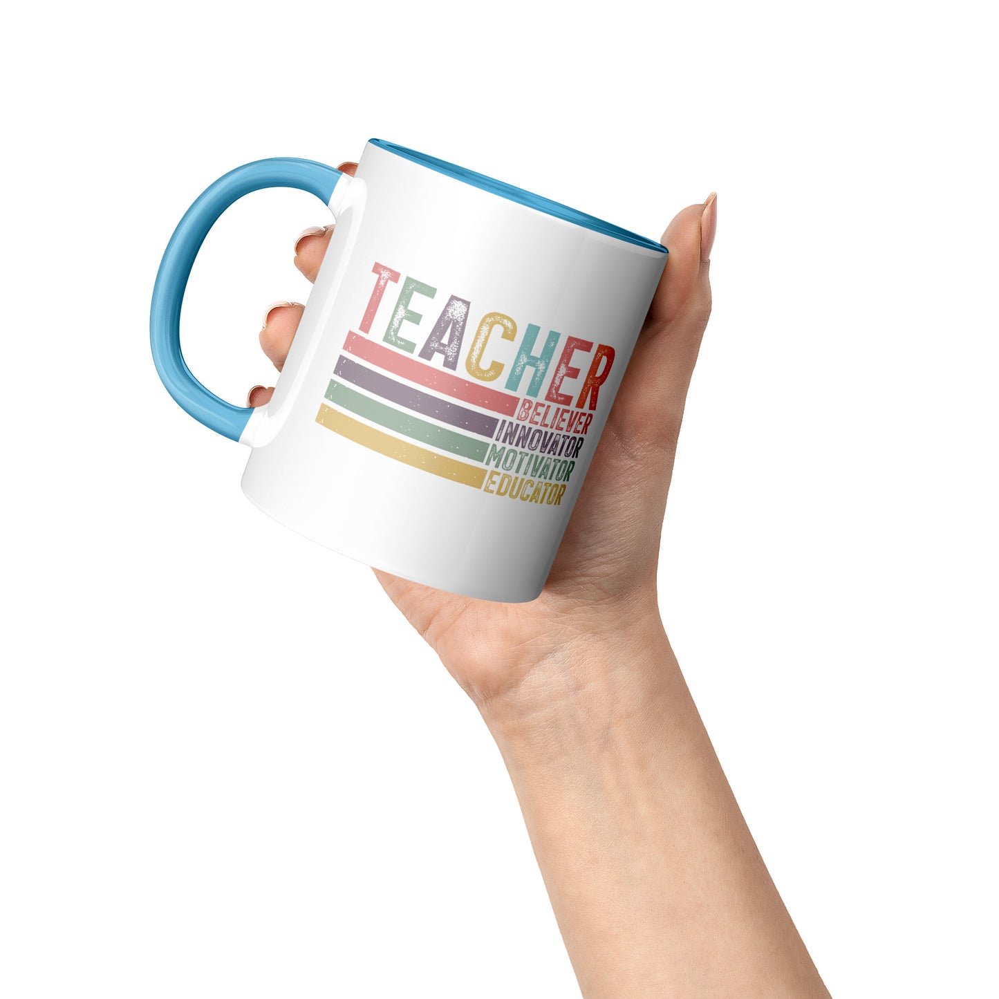 Teacher Mug (Blue Accent)