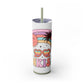 Skinny Tumbler with Straw, 20oz