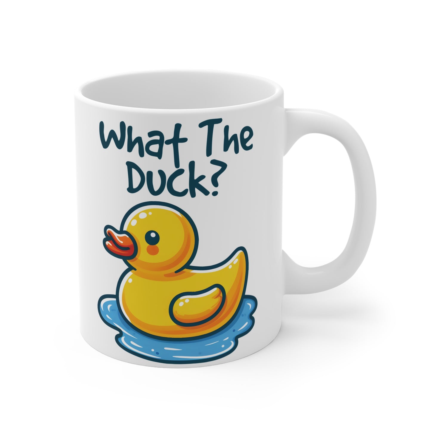 What the Duck - Mugs left  Hand