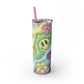 Skinny Tumbler with Straw, 20oz