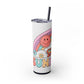 Skinny Tumbler with Straw, 20oz