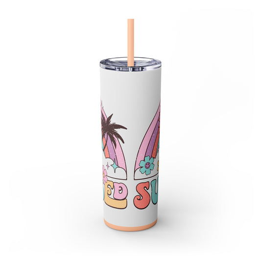 Skinny Tumbler with Straw, 20oz