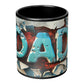 3D Dad Coffee Mug (Black Accent)