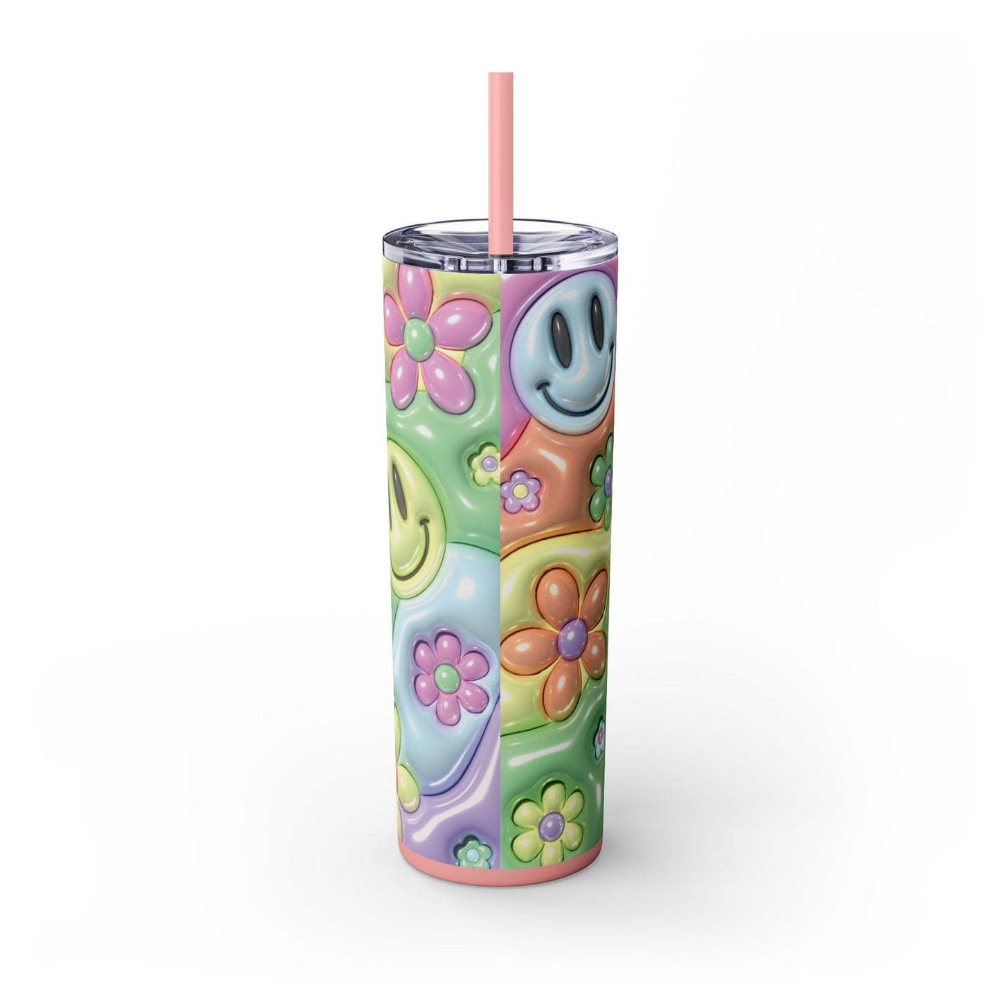 Skinny Tumbler with Straw, 20oz