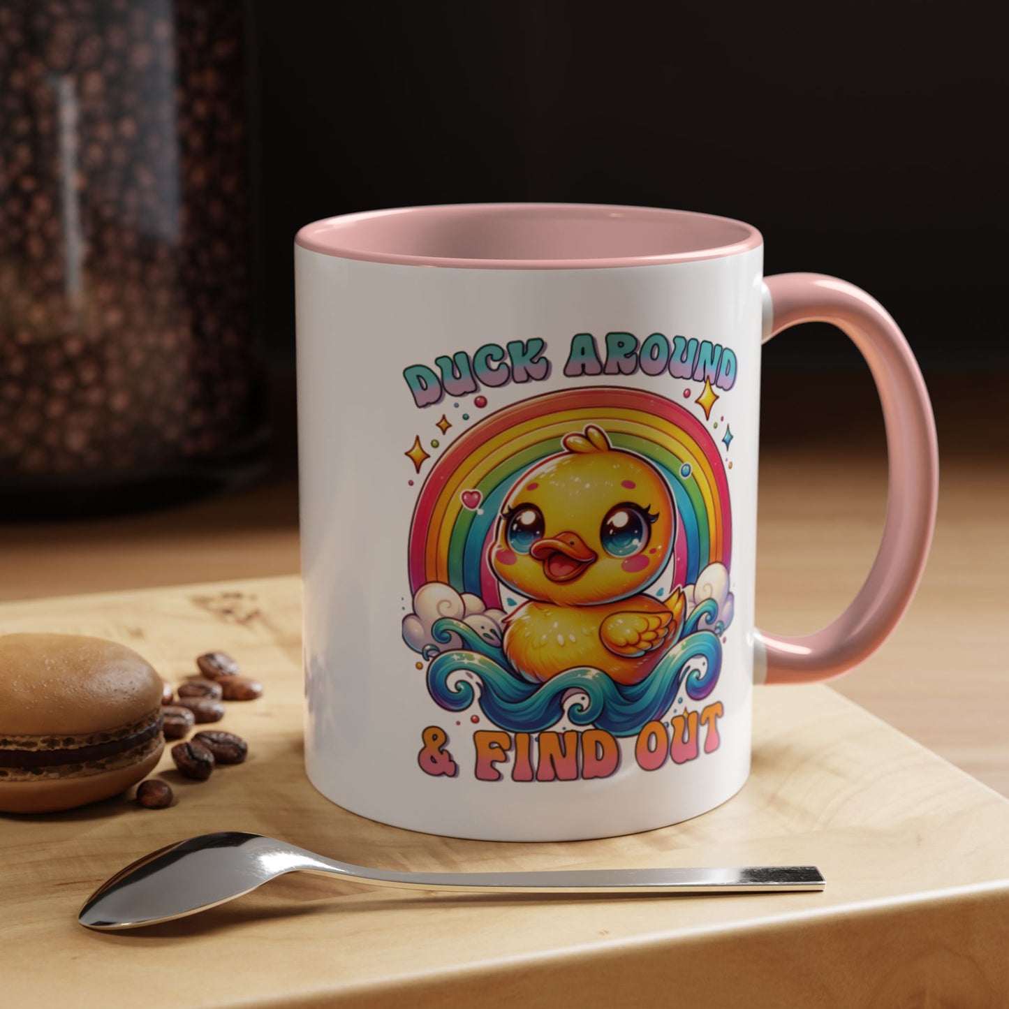 Mug -"Duck Around and Find Out" Left Handed Accent Coffee Mug 11oz