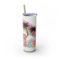 Skinny Tumbler with Straw, 20oz