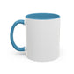 Left Handed 2 Accent Coffee Mug 11oz