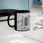 3D Coffee Dad Mug (black)
