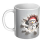 Snowman 3D Christmas Mug