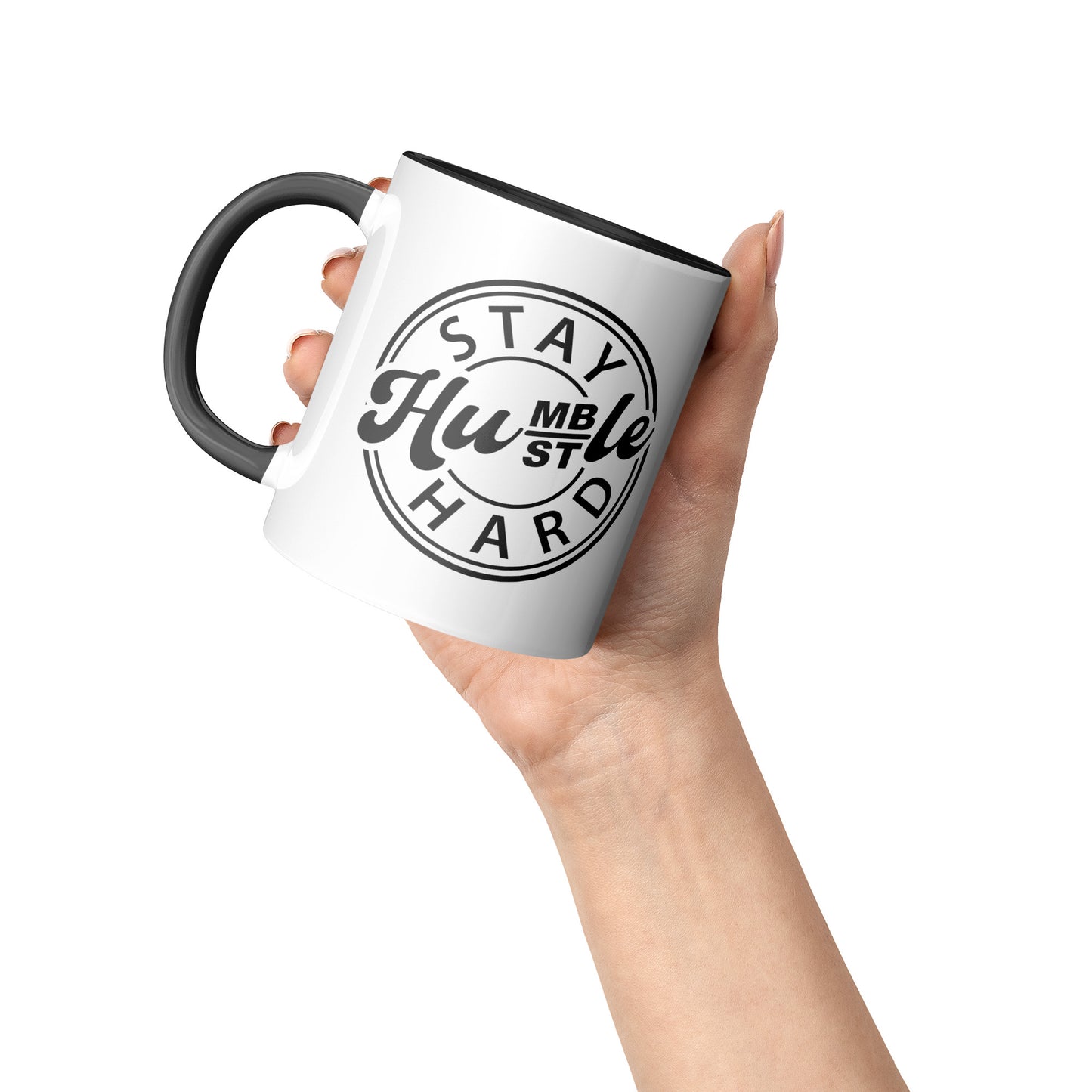 "Stay Humble Hustle Hard" Mug