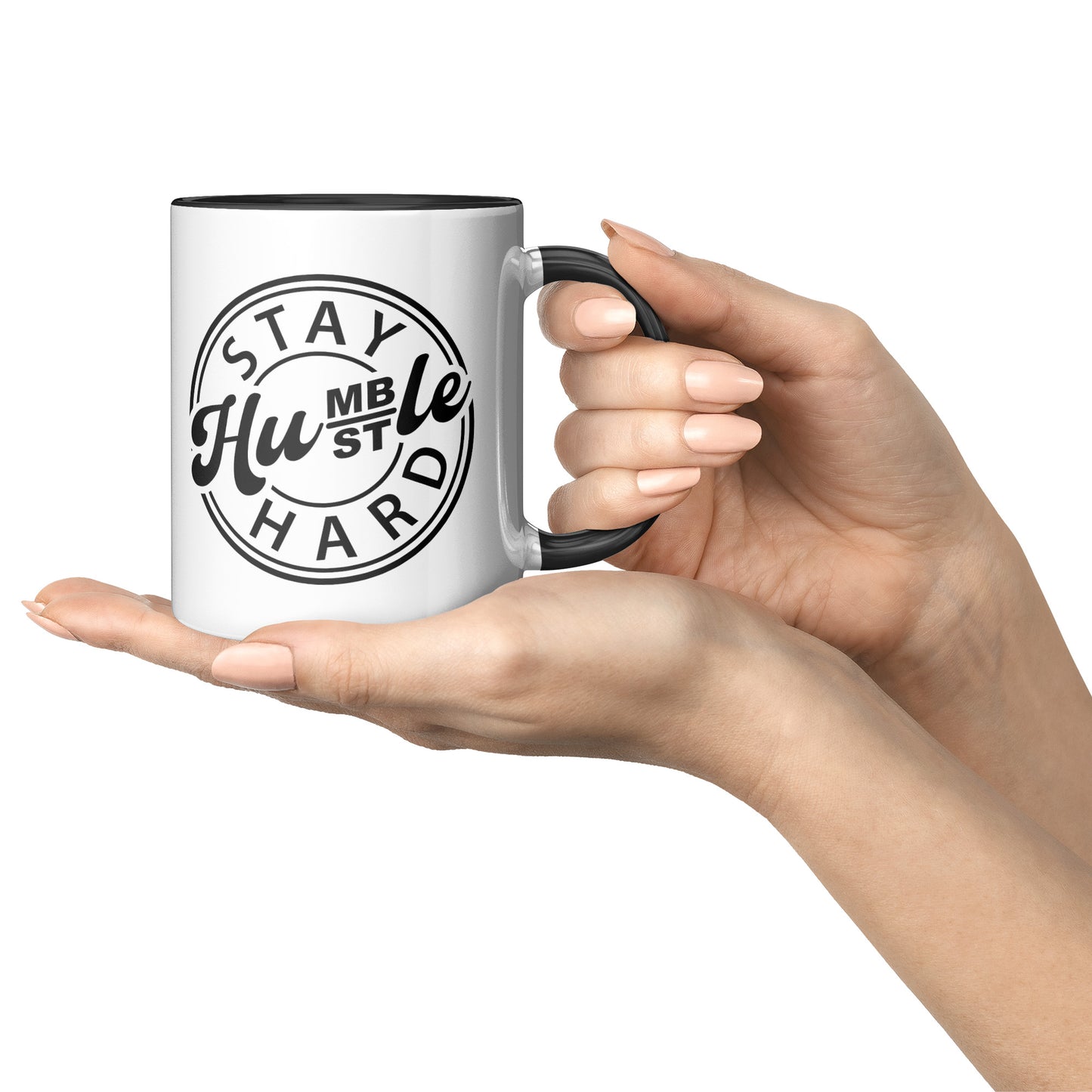 "Stay Humble Hustle Hard" Mug