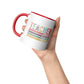 Teacher Mug (Red Accent)
