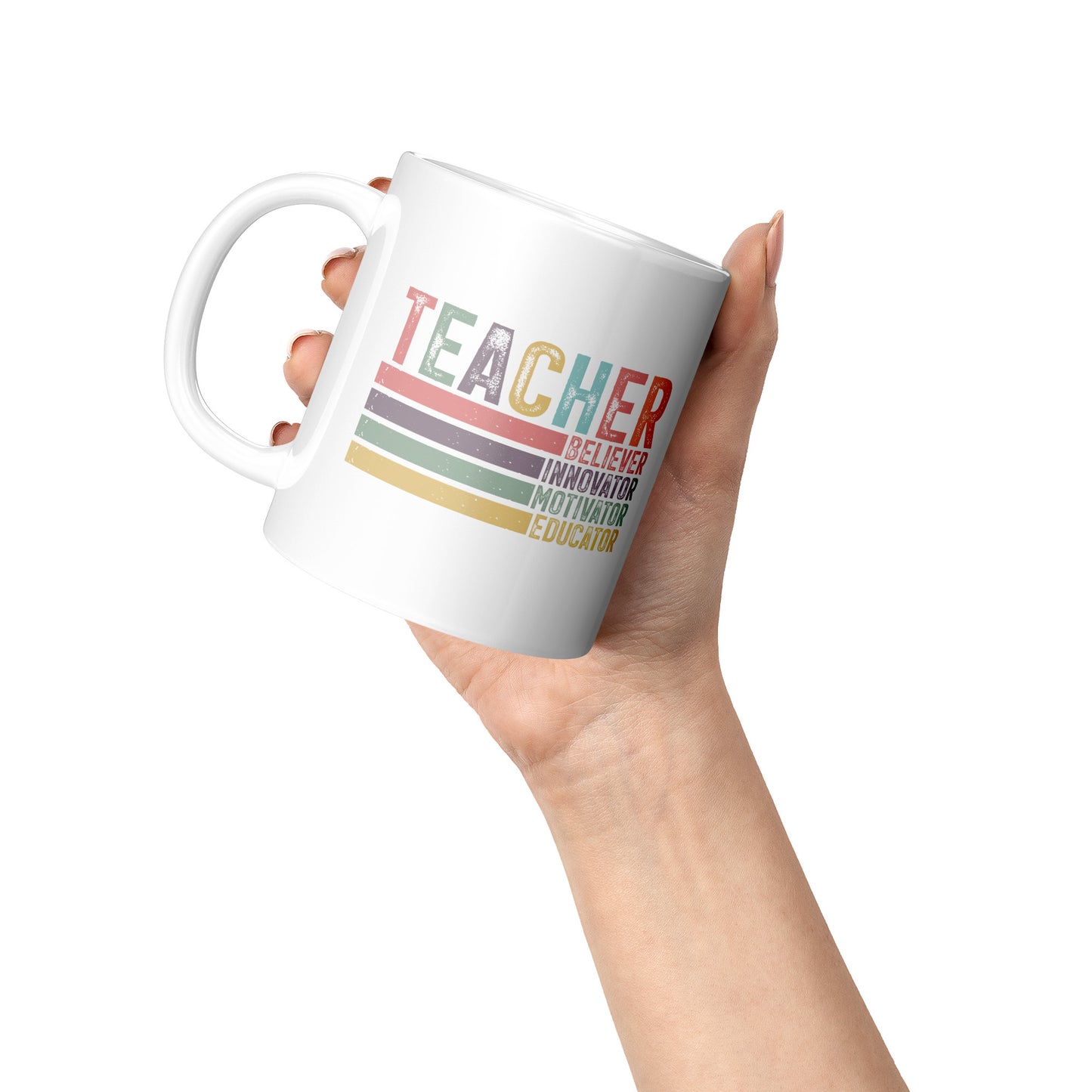 Teacher Mug (White )