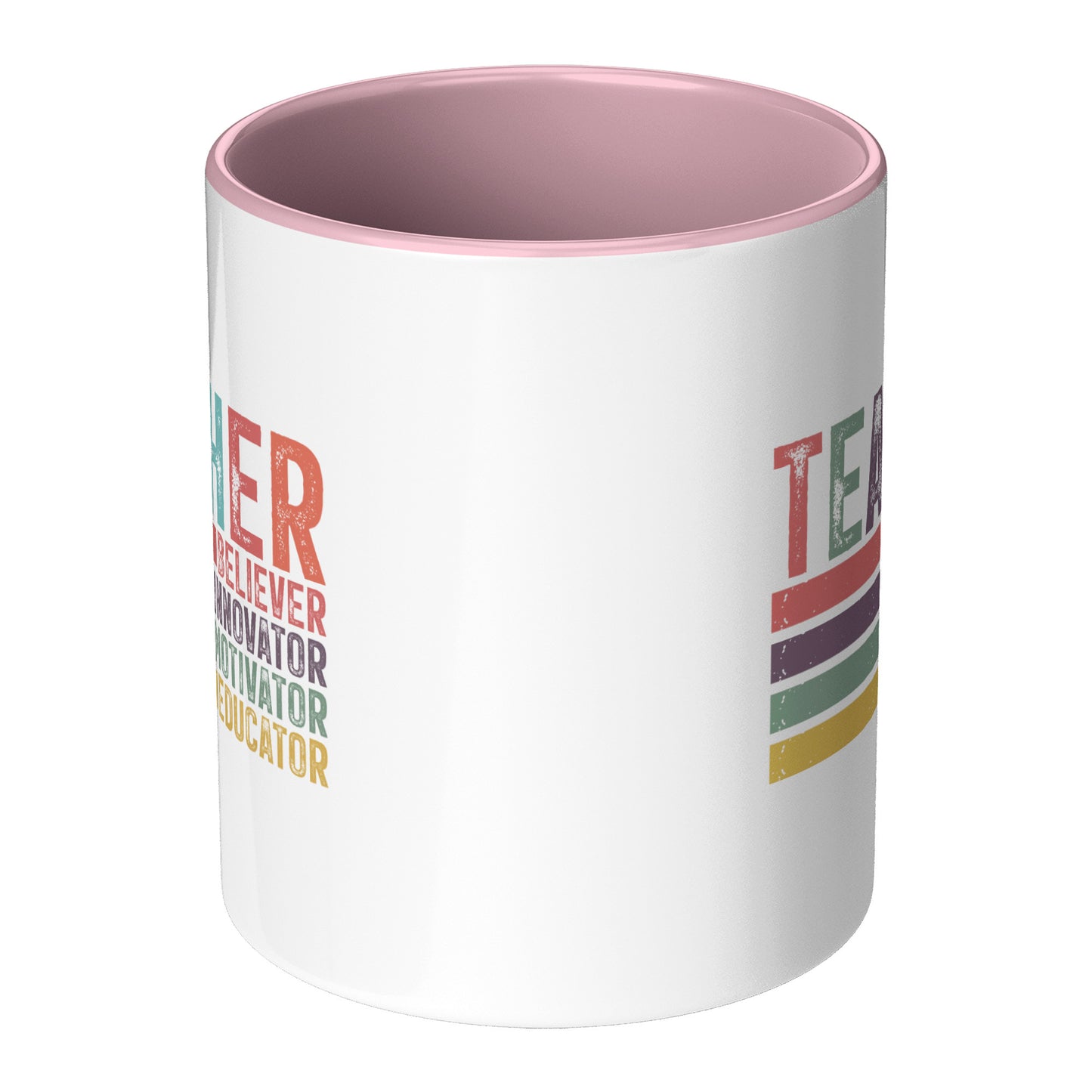 Teacher Mug (pink Accent)