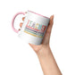 Teacher Mug (pink Accent)