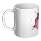 Valentine Dog 3D Wall Ceramic Mug, 11oz FW (Boxer)