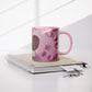 Valentine  Dog 3D Wall Ceramic Mug, 11oz (Basset Hound )